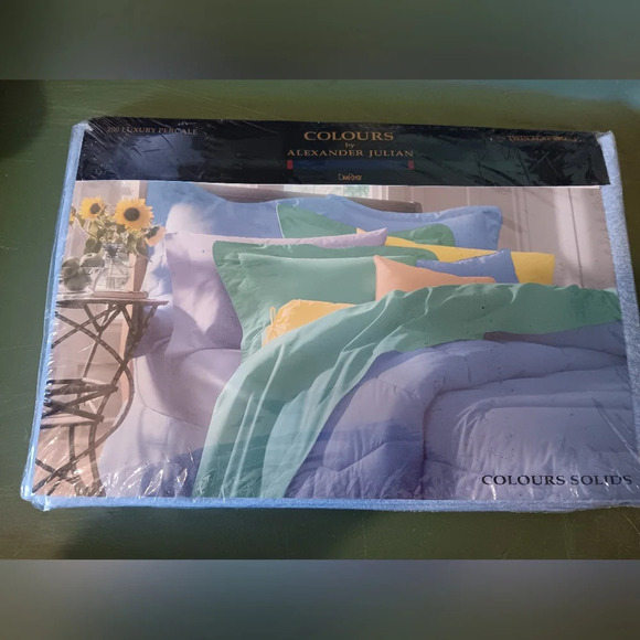 Colours by Alexander Julian twin flat sheet - Picture 1 of 2